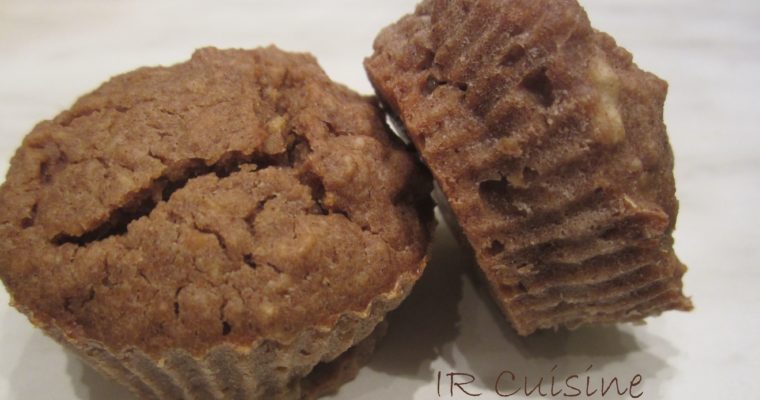 Almás zabkorpás muffin (gluténmentes, tejmentes)